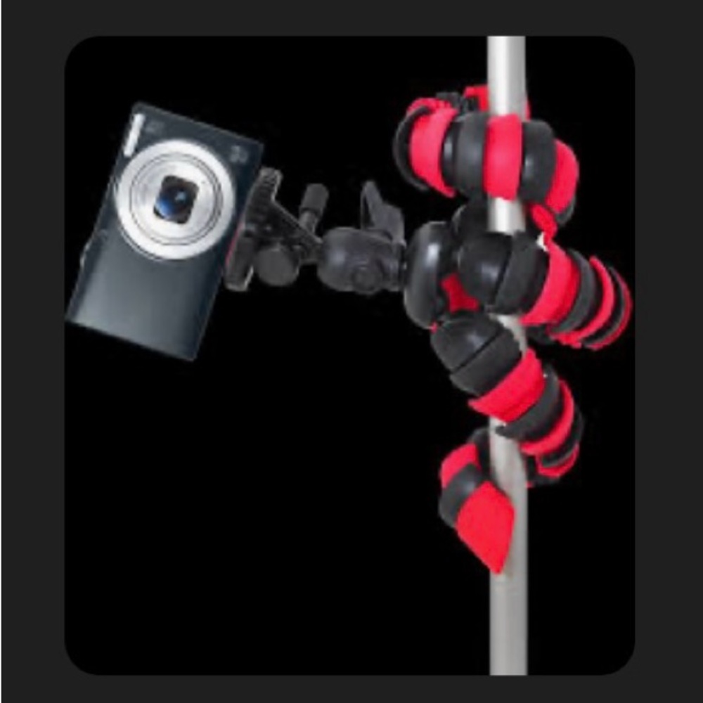 iZonix Versatile Black and Red Camera Tripod